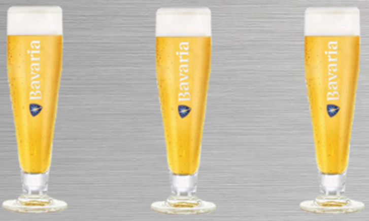 Bavaria bierglas Op Voet